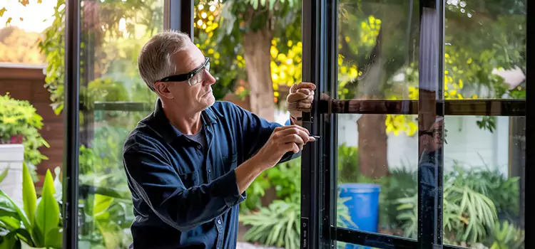 Replacing Sliding Door Lock Iselin